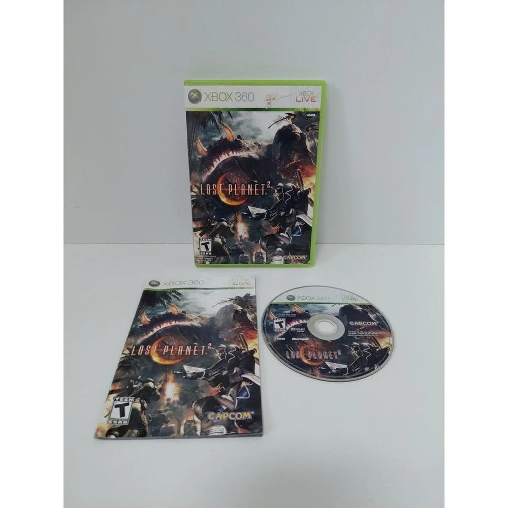 Lost‎ Planet 2 (Microsoft Xbox 360, 2010) Game CIB